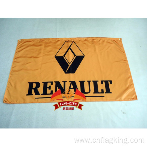 Renault flag 90X150CM 100% polyester flag Renault banner